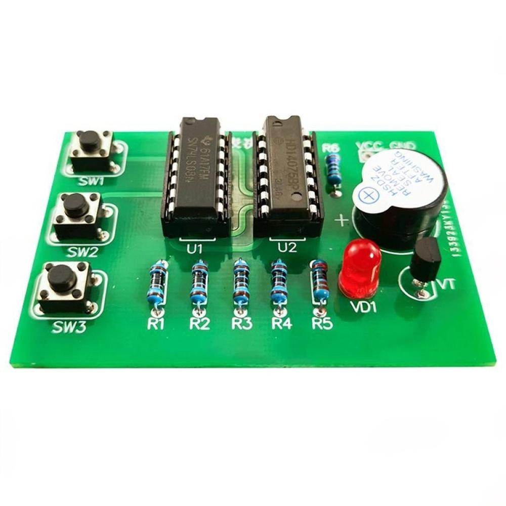 Diy Home Electronics Lab - Üç Kişilik Oy Verici Yapım Kiti