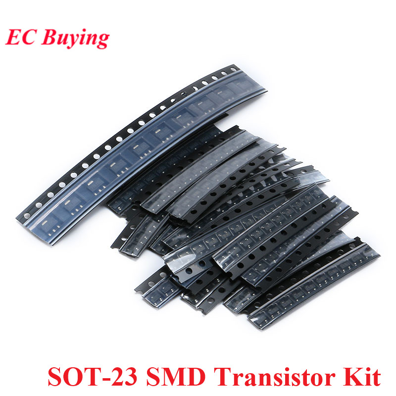 Mosfet Transistor Set - 5 takım/1 takım SOT-23 SMD Transistör