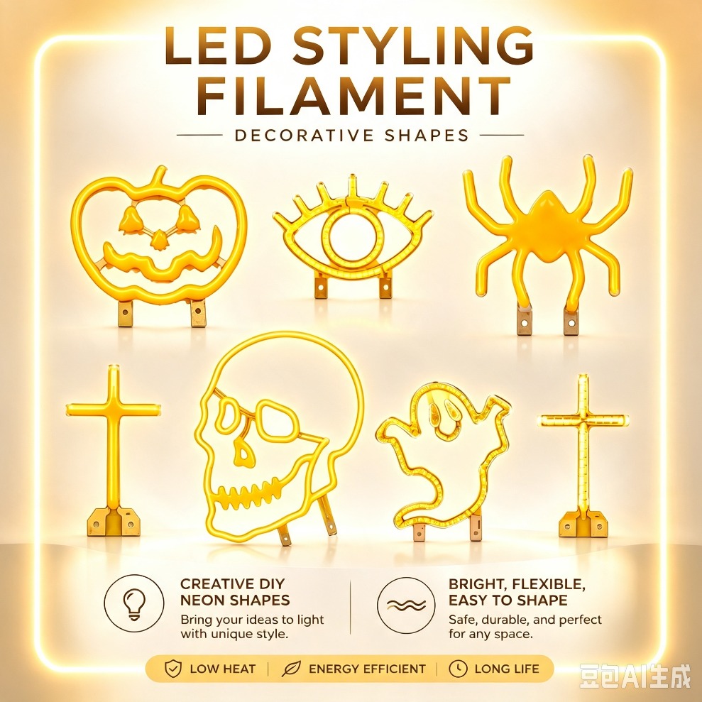 Diy Halloween Electronics - LED Filament Işık Yayan 3V DIY