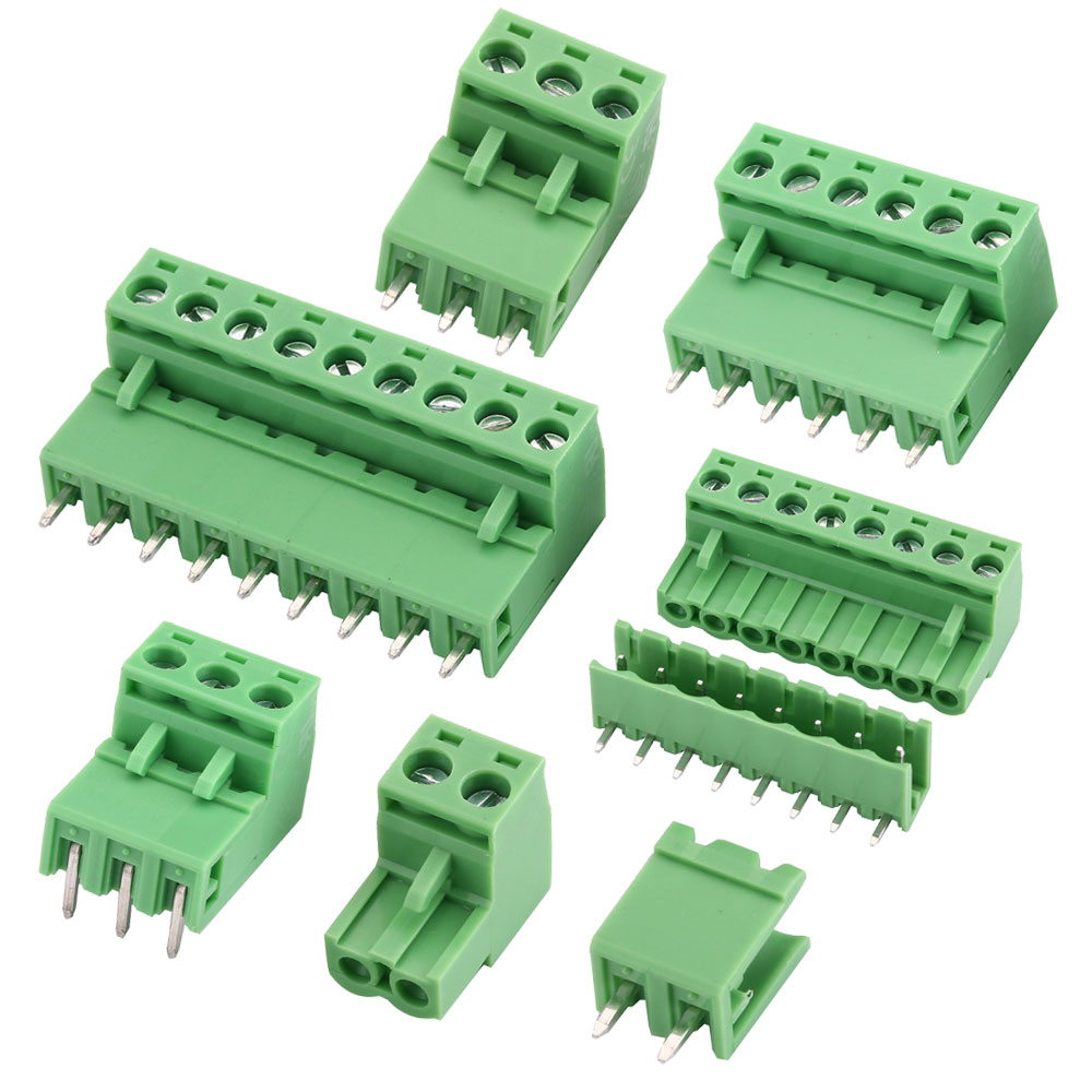 Male Female Header Pin - KF2EDG 5.08mm Pitch PCB Vidalı Terminal