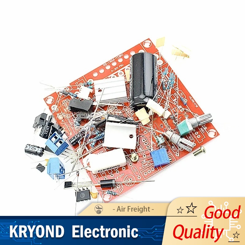 Diy Home Electronics Lab - Genel Ayarlanabilir DC Güç Kaynağı DIY