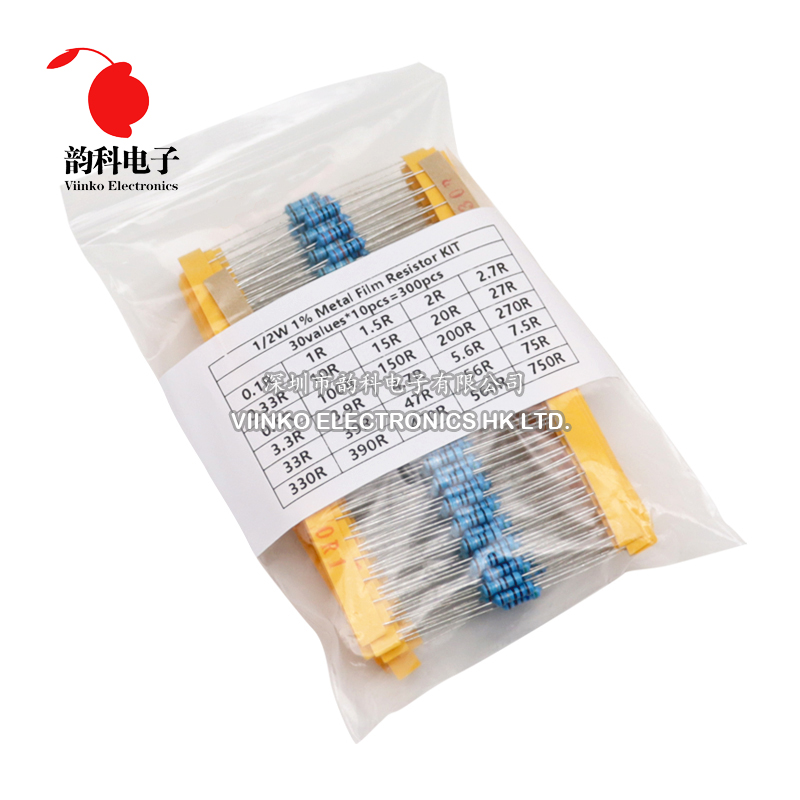 Resistor Kit 1 4W - 300 adet 150 adet 1/2W 1W