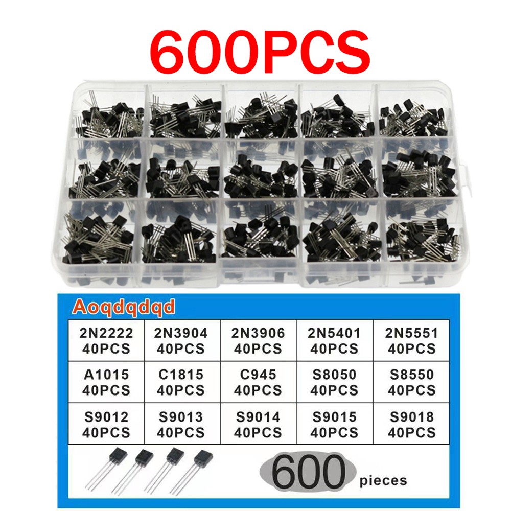 Mosfet Transistor Set - 600 adet Transistör Kiti A1015 C1815