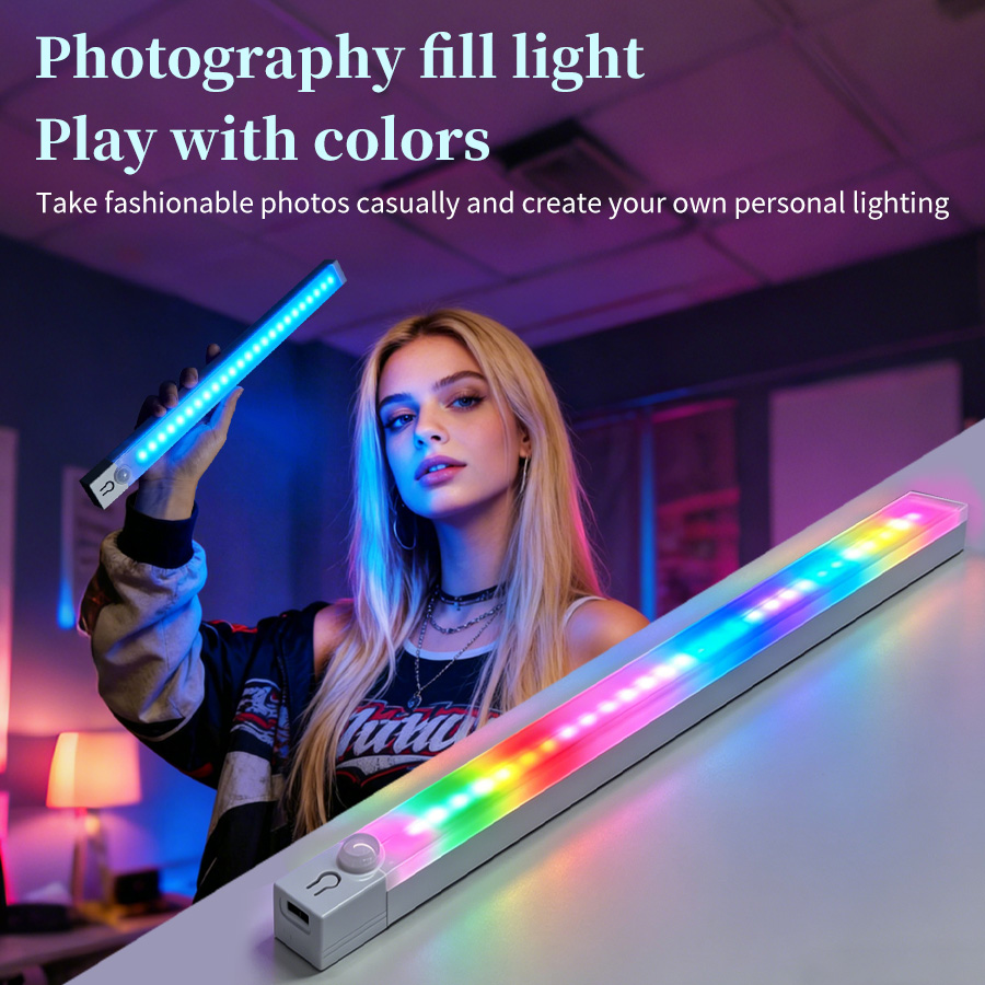 Ldr Light Sensor - 30cm 50cm Manyetik LED RGB Dolap