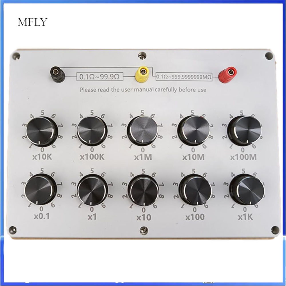 Diy Home Electronics Lab - Ayarlanabilir Yüksek Hassasiyetli Standart Direnç Kutusu