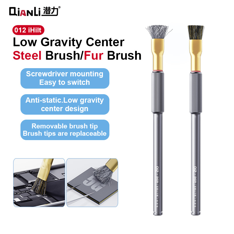 Ic Chip Puller - QIANLI 012 IHilt Çelik/Kürk Fırça Cep