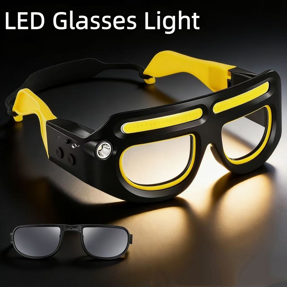 Ldr Light Sensor - LED Far Gözlükleri Şarj Edilebilir USB