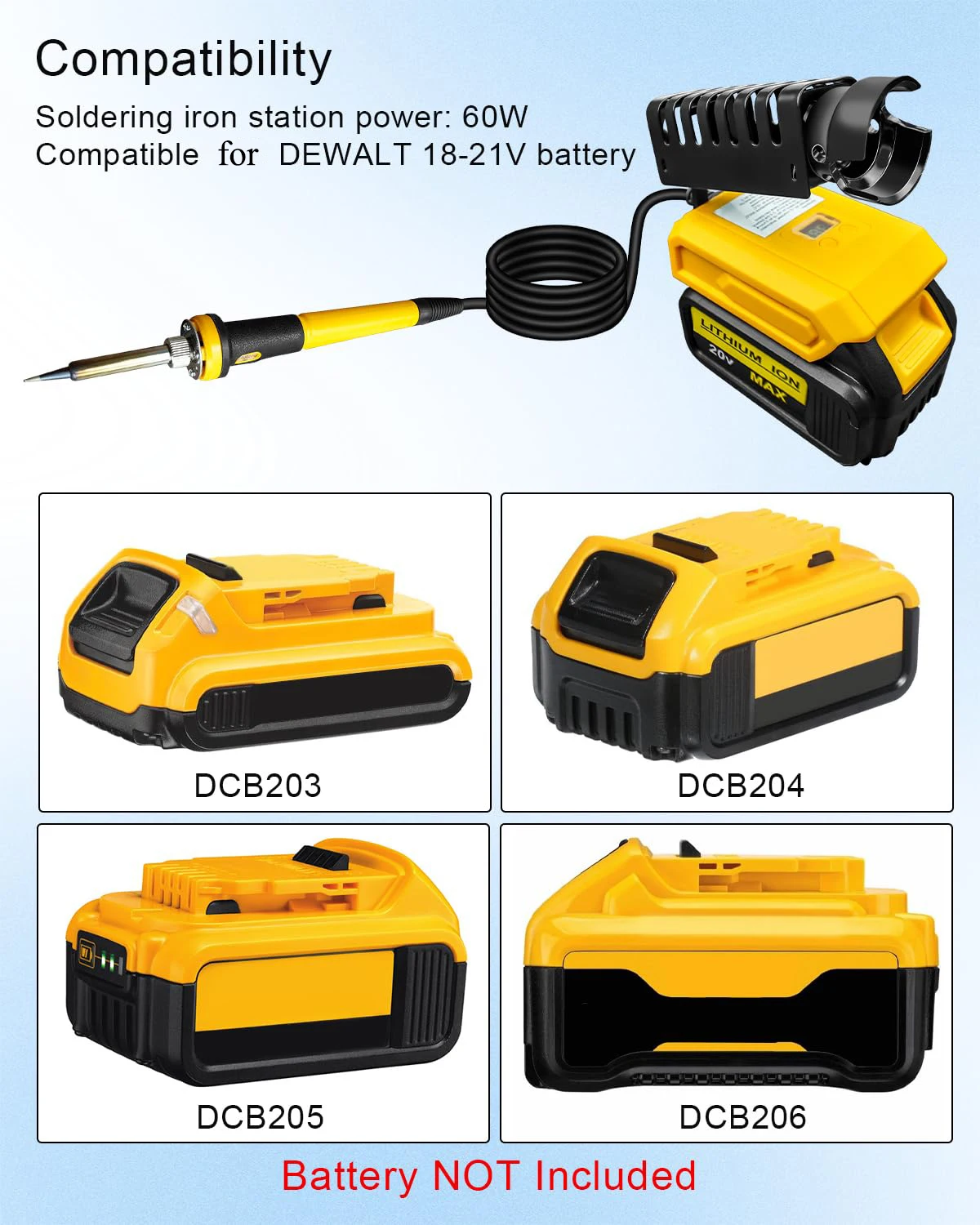 Dewalt 20V Pil ile Uyumlu Taşı - Diy Electronics Tools incelemesi ve fiyatı