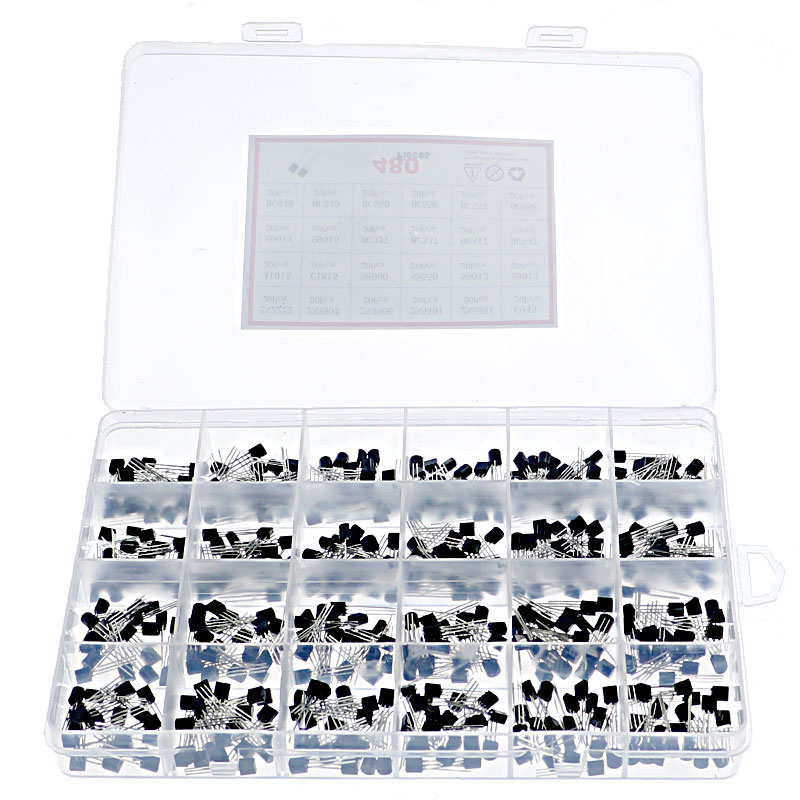 480 adet/kutu 24 türleri silik - Mosfet Transistor Set incelemesi ve fiyatı