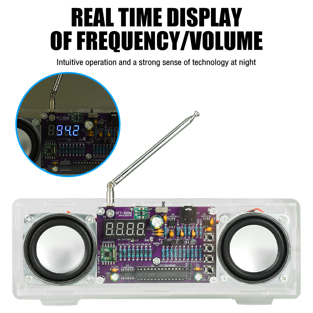Çift Kanallı Elektronik FM Rad - Diy Electronics Youtube Channel incelemesi ve fiyatı