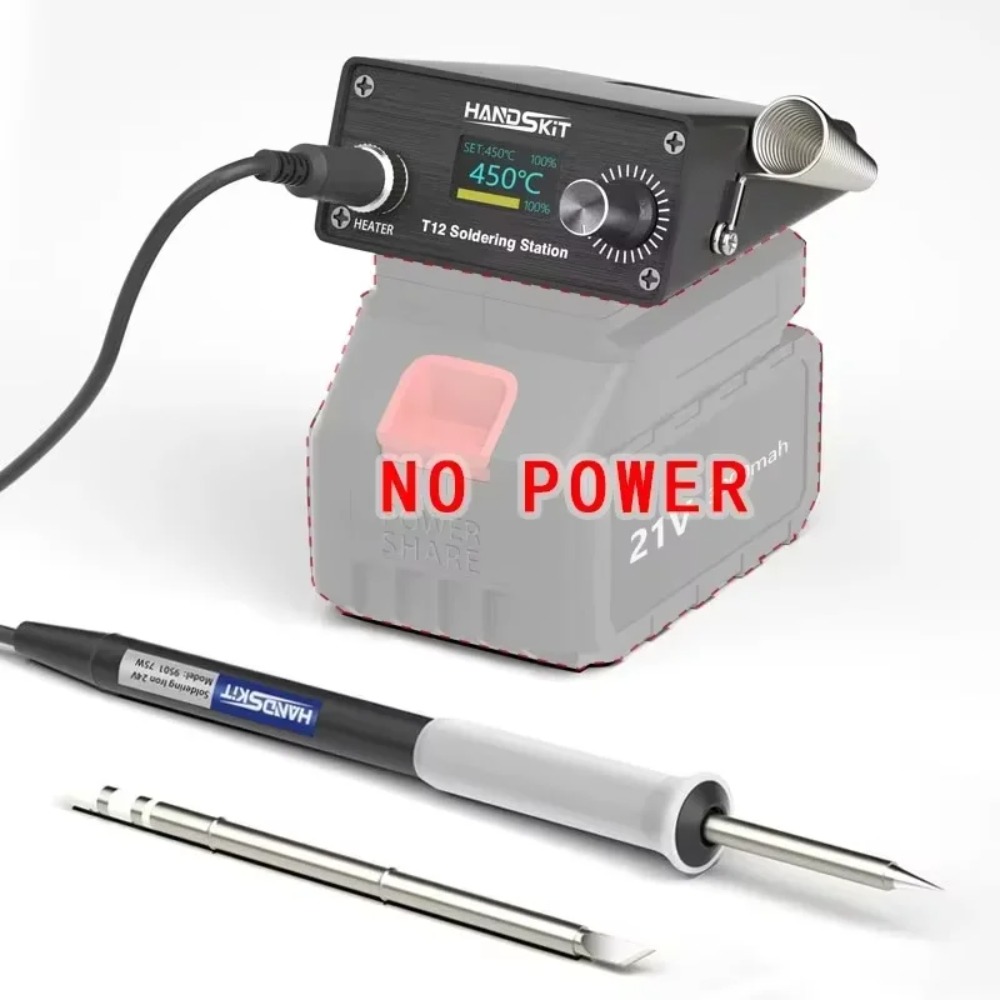 T12 Kablosuz Taşınabilir Lehim - Diy Soldering Station No Electronics incelemesi ve fiyatı