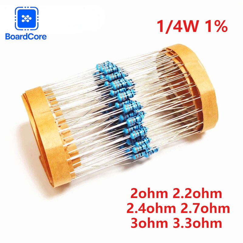 100/120 adet 1/4W 1% metal fil - Resistor Kit 1 4W incelemesi ve fiyatı