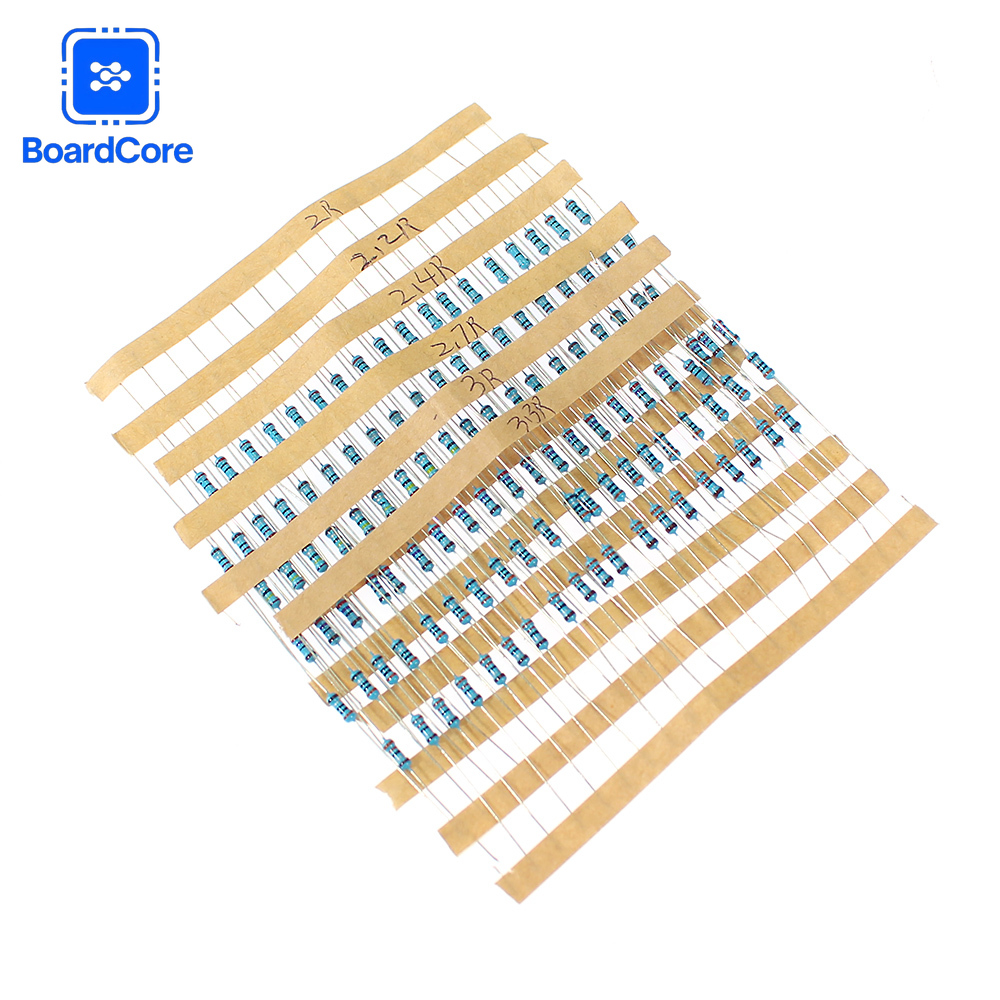 100/120 adet 1/4W 1% metal fil - Resistor Kit 1 4W incelemesi ve fiyatı