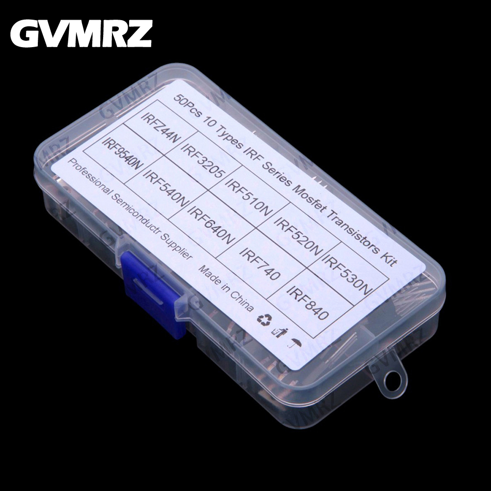 10 Değer ​ ​ 50 adet IRFZ44 IR - Mosfet Transistor Set incelemesi ve fiyatı