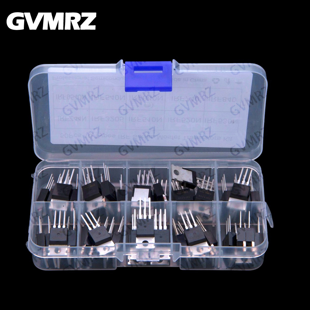 10 Değer ​ ​ 50 adet IRFZ44 IR - Mosfet Transistor Set incelemesi ve fiyatı