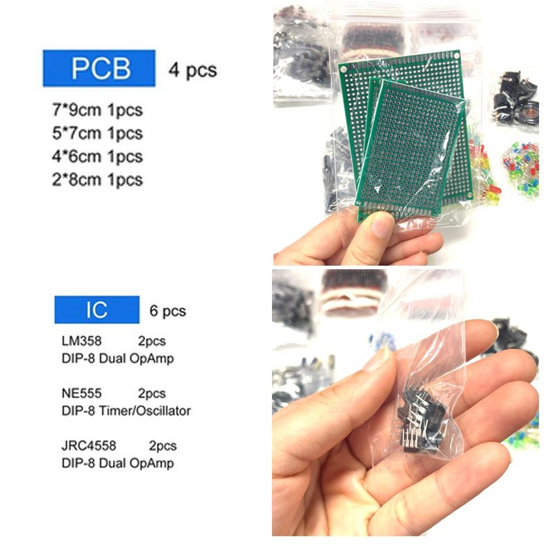 1900 adet Elektrolitik Kondans - Resistor Kit 1 4W incelemesi ve fiyatı