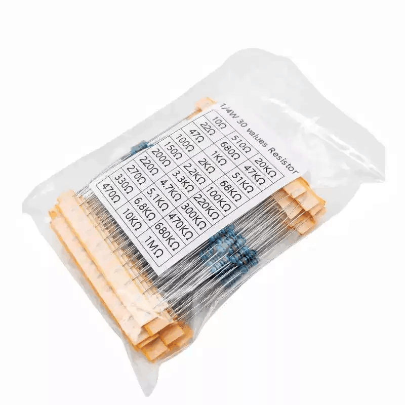 300 adet 1/4W metal film diren - Resistor Kit 1 4W incelemesi ve fiyatı