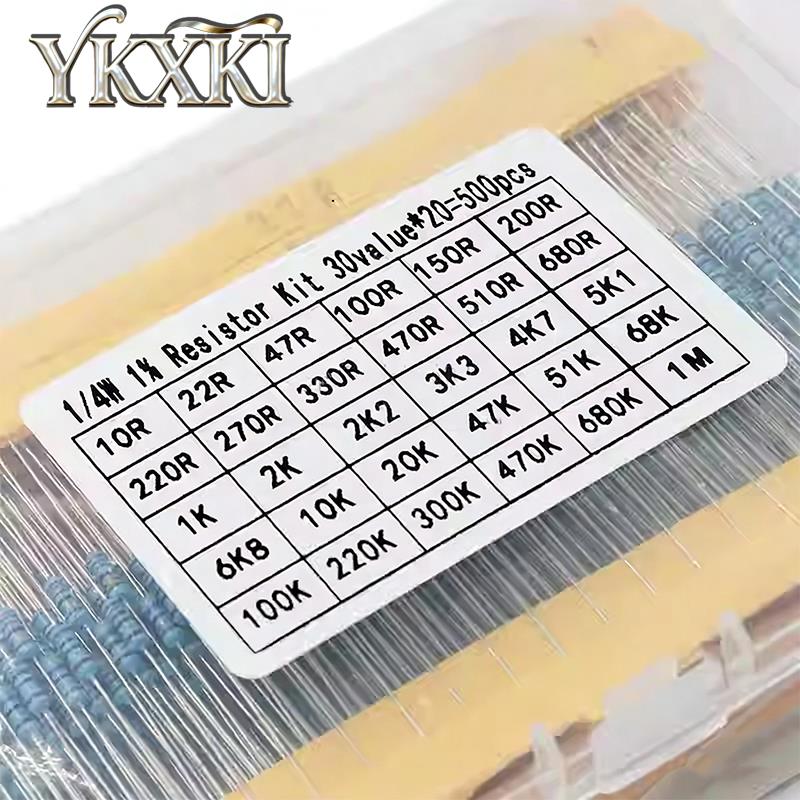 300 adet 600 adet 820 adet 1/4 - Resistor Kit 1 4W incelemesi ve fiyatı
