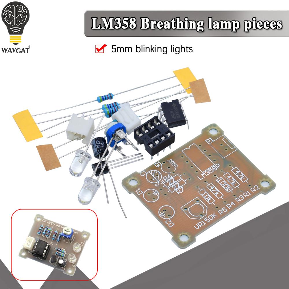 WAVGAT LM358 LED Solunum Işığı - Useful Diy Electronics Projects incelemesi ve fiyatı