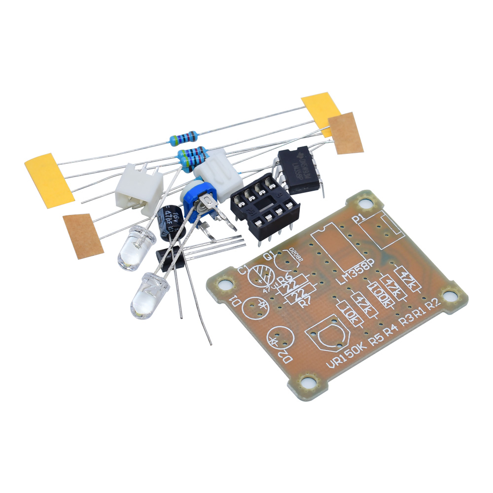 WAVGAT LM358 LED Solunum Işığı - Useful Diy Electronics Projects incelemesi ve fiyatı
