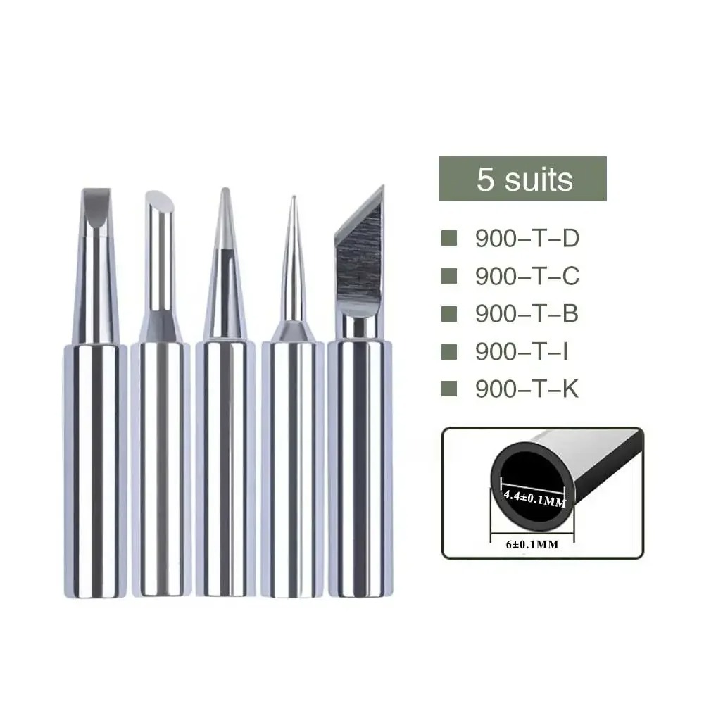 5 adet/10 adet 900M-T havya uç - Diy Electronics Tools incelemesi ve fiyatı