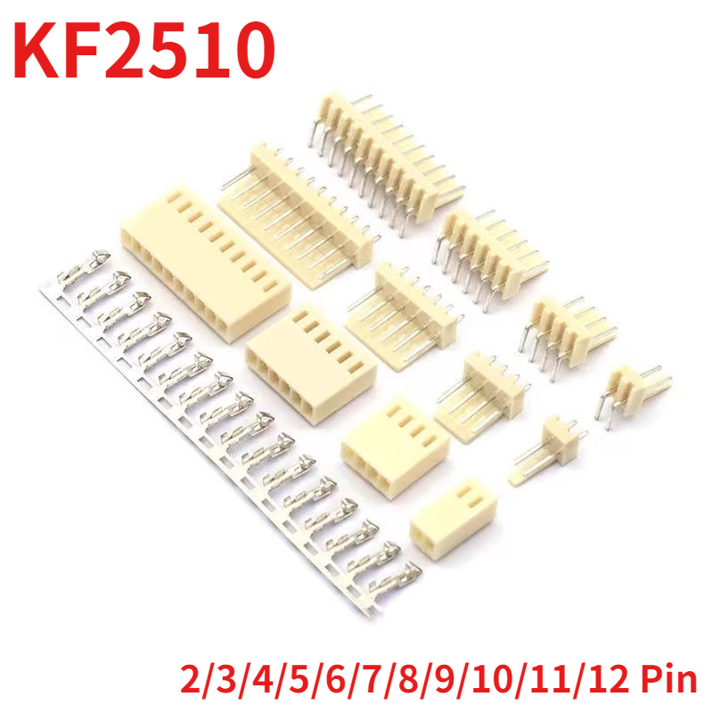 50 adet KF2510 2P 3P 4P 5P 6P  - Male Female Header Pin incelemesi ve fiyatı