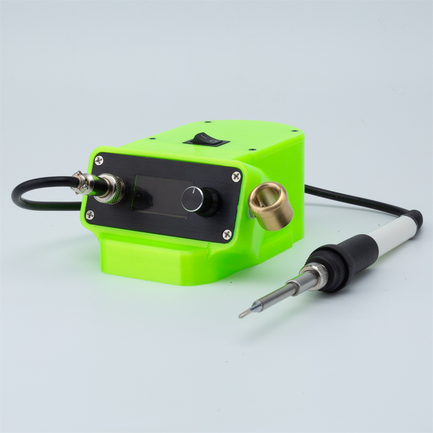 OLED Dijital T12 Lehimleme İst - Diy Soldering Station No Electronics incelemesi ve fiyatı