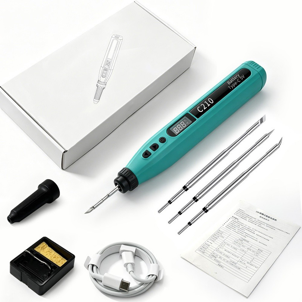 Akıllı Dijital USB Havya Seti  - Diy Electronics Tools incelemesi ve fiyatı