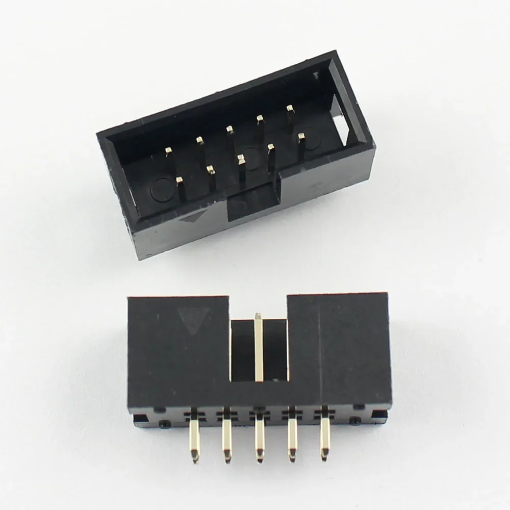 100 adet 2.54mm 2x5 Pin 10 Pin - Male Female Header Pin incelemesi ve fiyatı