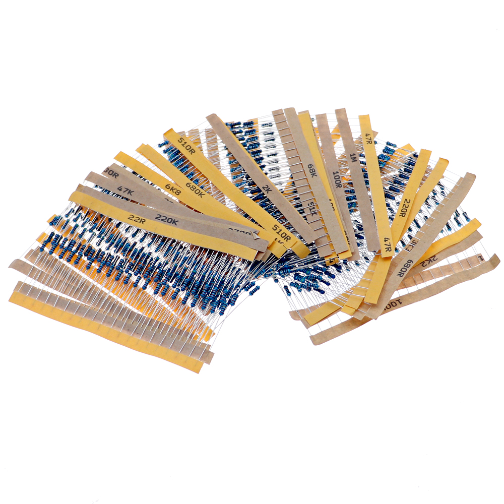 600 Adet 30 Çeşit x 20 adet Me - Resistor Kit 1 4W incelemesi ve fiyatı
