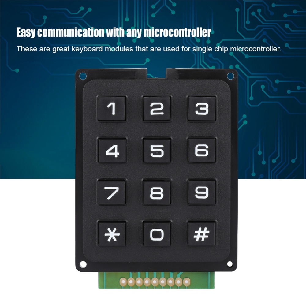 Pratik 12 Tuşlu Klavye Modülle - Diy Electronics Uk incelemesi ve fiyatı