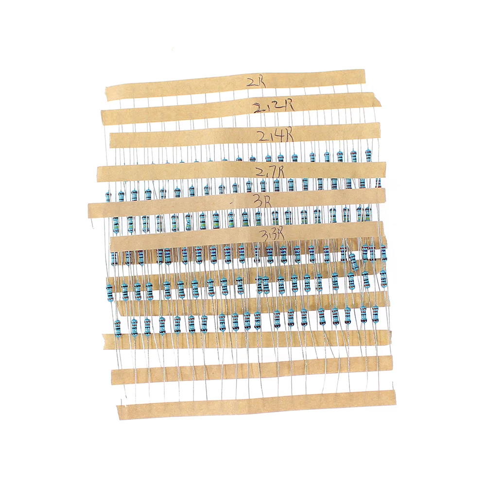 120 adet 1/4W 1% otomotiv hava - Resistor Kit 1 4W incelemesi ve fiyatı