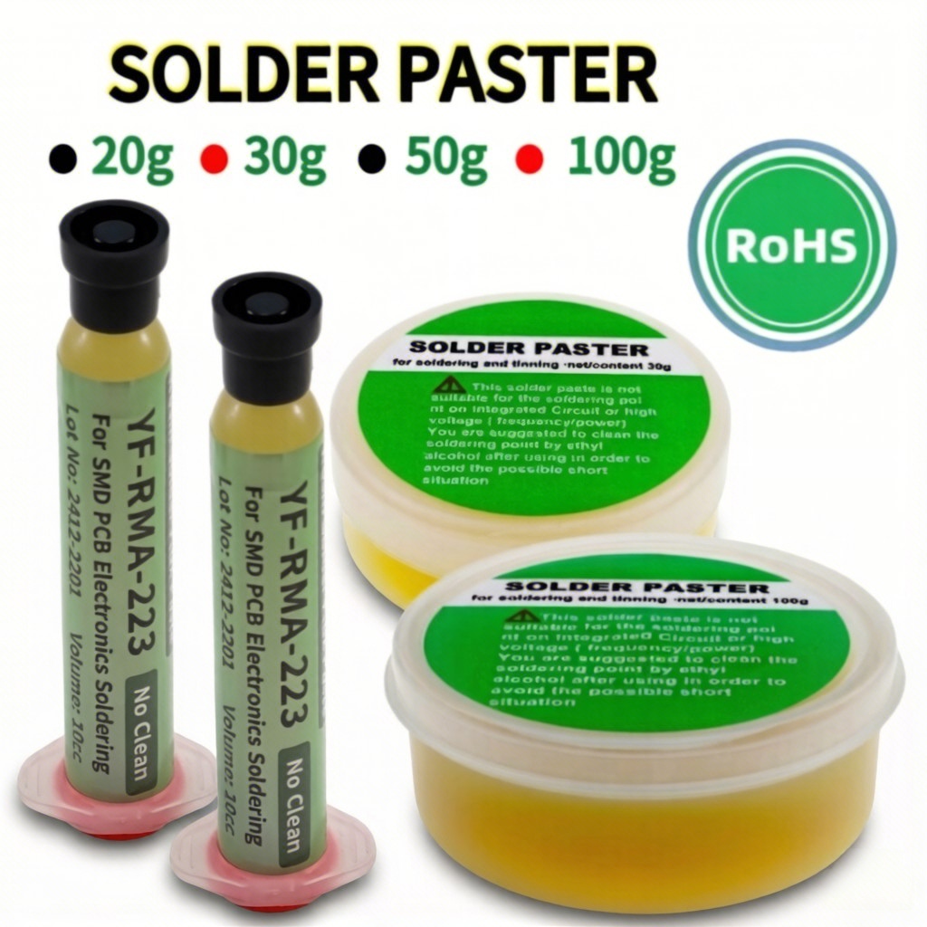 20g 30g 50g 100g Yeni Lehim Pa - Diy Electronics Flux incelemesi ve fiyatı