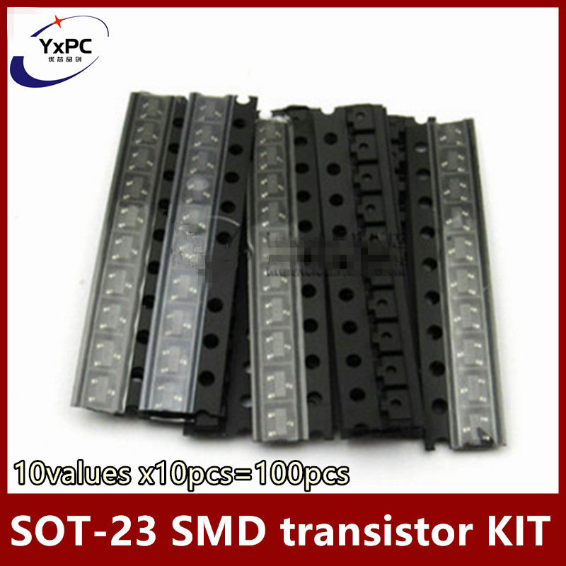 10 değerleri x10pcs = 100 adet - Mosfet Transistor Set incelemesi ve fiyatı