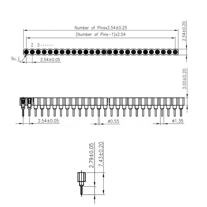Javino 5/20/50 Adet 1x40 Pin K - Male Female Header Pin incelemesi ve fiyatı