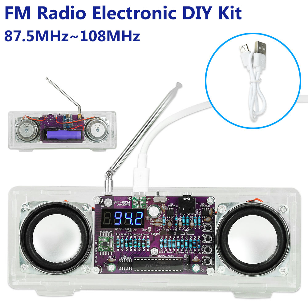 FM Radyo Elektronik 87.5MHz~10 - Diy Electronics Youtube Channel incelemesi ve fiyatı