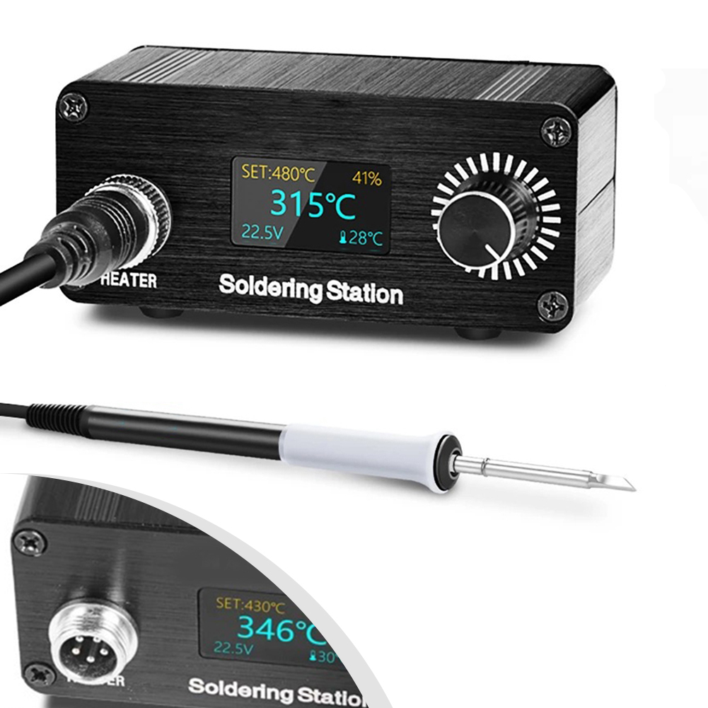 Dijital T12 Lehimleme İstasyon - Diy Soldering Station No Electronics incelemesi ve fiyatı