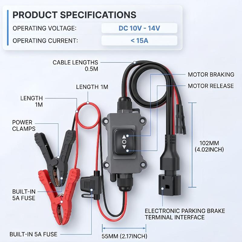 Araba EPB Kaliper Motor Açma A - Diy Electronics Tools incelemesi ve fiyatı