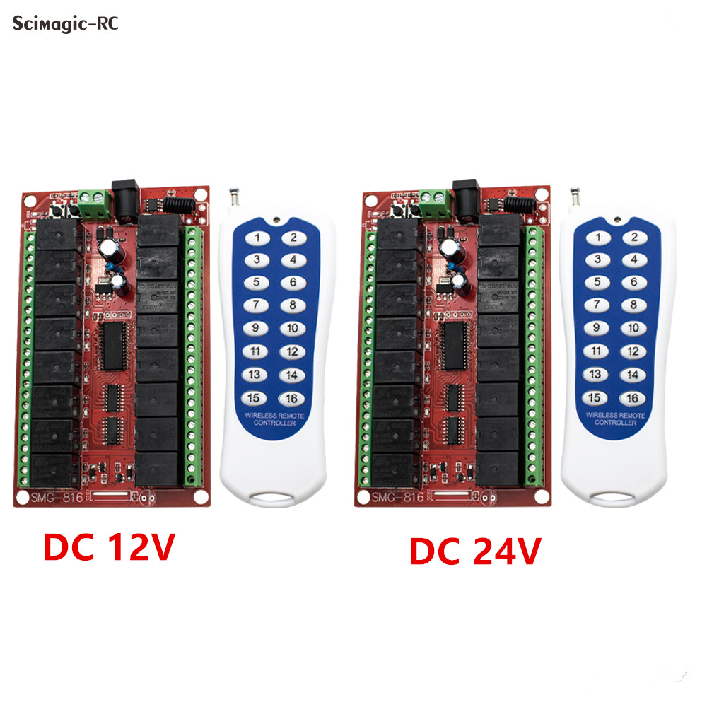 16CH 433MHz RF kablosuz uzakta - Rf 433Mhz Module incelemesi ve fiyatı