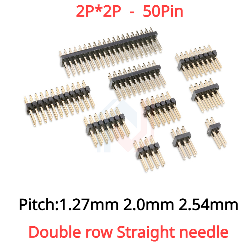 10 adet 1.27mm 2.0mm 2.54mm Pi - Male Female Header Pin incelemesi ve fiyatı