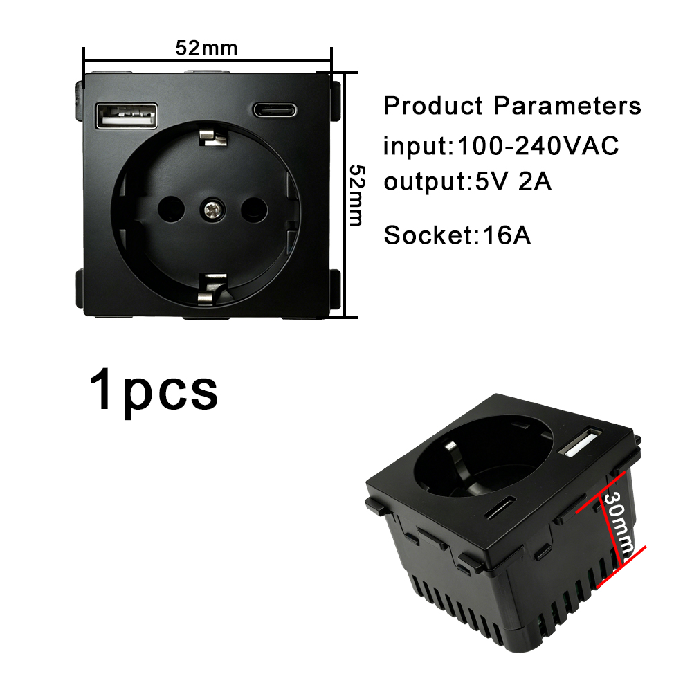 UBARO 86×86mm AB Soket DIY Kit - Diy Q incelemesi ve fiyatı