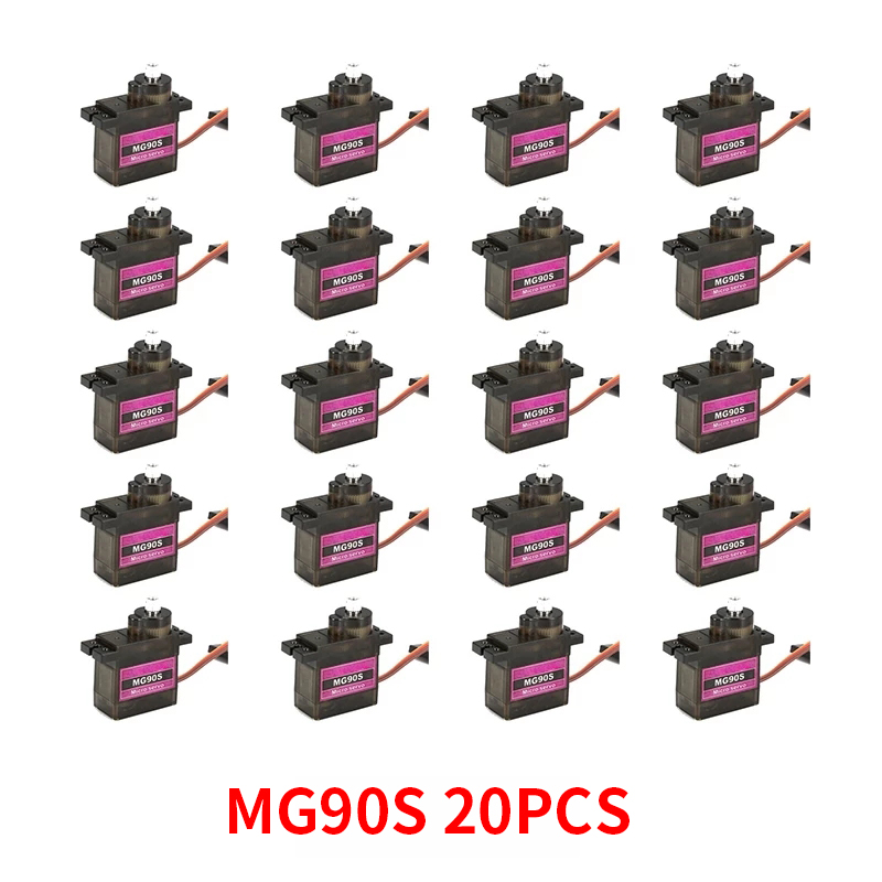4/5/10/20 adet MG90S Metal diş - Servo Motor Sg90 incelemesi ve fiyatı
