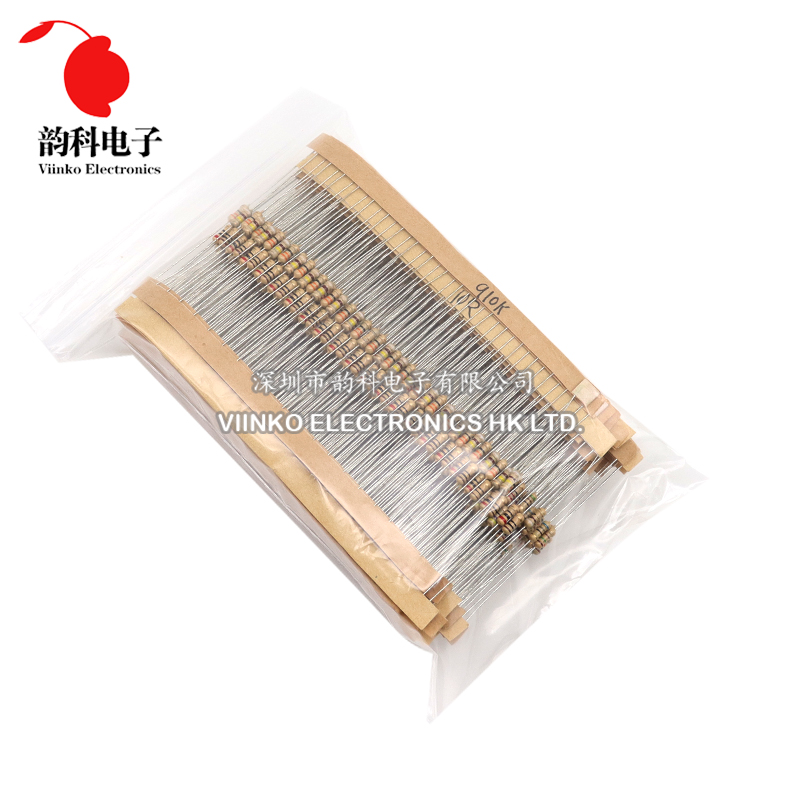 860 adet 1/4W karbon film rezi - Resistor Kit 1 4W incelemesi ve fiyatı