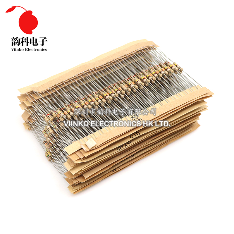 860 adet 1/4W karbon film rezi - Resistor Kit 1 4W incelemesi ve fiyatı