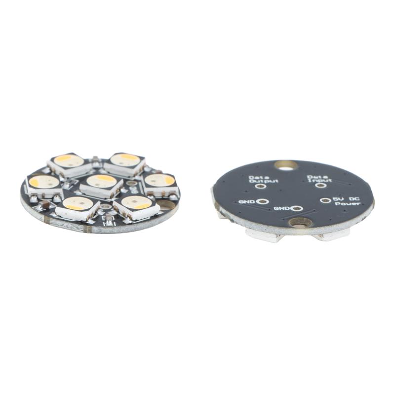 WS2812 7Bit Yuvarlak LED Devre - Useful Diy Electronics Projects incelemesi ve fiyatı