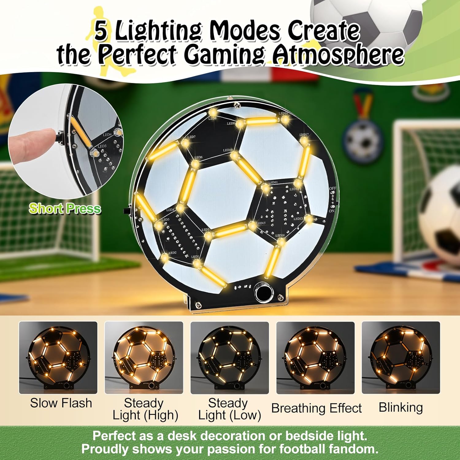 DIY Futbol Topu LED Lehimleme  - Diy Electronics Filament incelemesi ve fiyatı