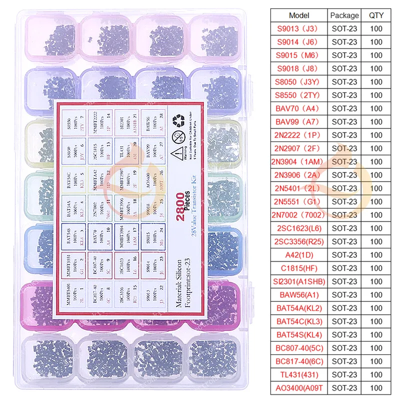 DIP SMD Mosfet Triyot Tristör  - Mosfet Transistor Set incelemesi ve fiyatı