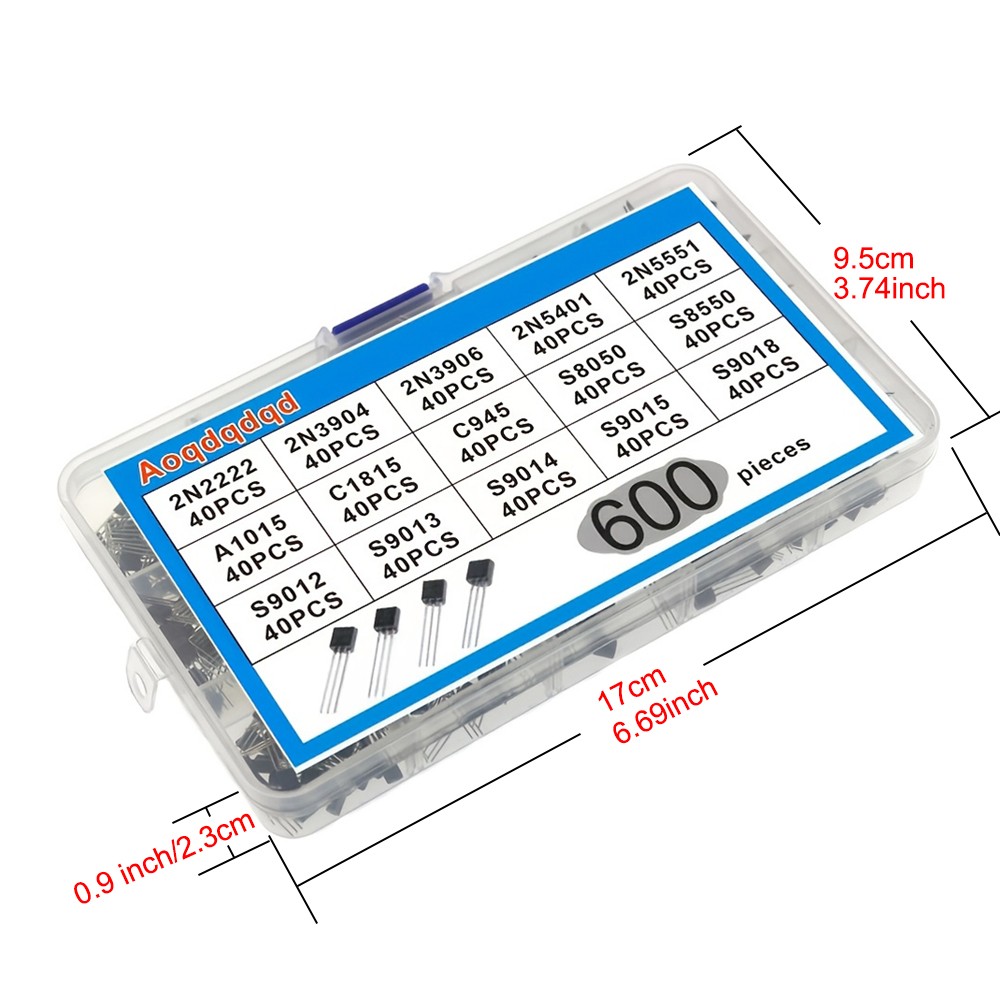 600 adet Transistör Kiti A1015 - Mosfet Transistor Set incelemesi ve fiyatı