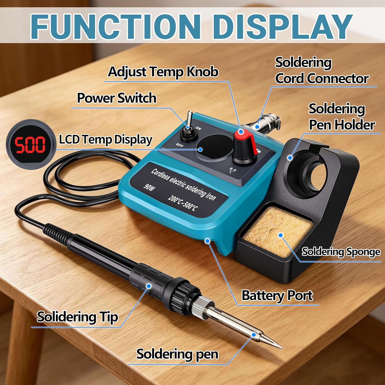 Makita 18V LXT Pil Sıcaklığı 2 - Diy Electronics Tool Kit incelemesi ve fiyatı