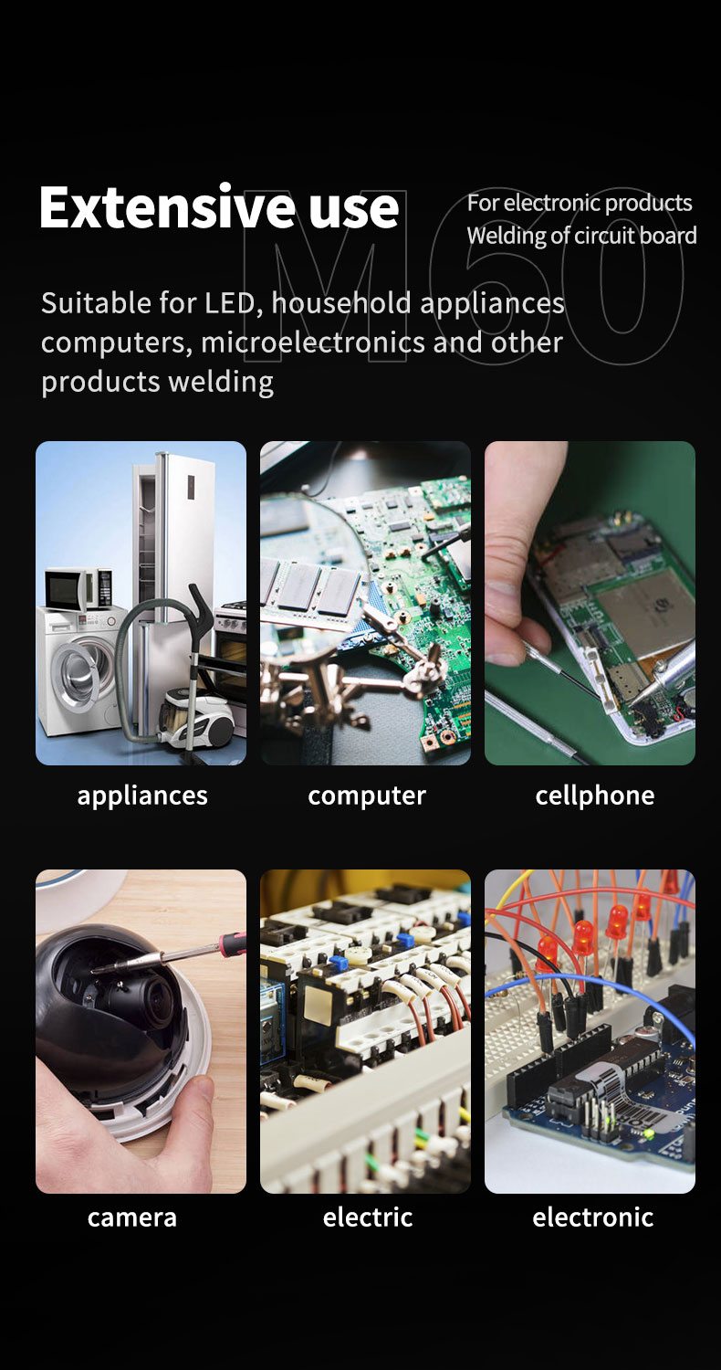 MECHINC RESMİ Lehim Teli M60 4 - Diy Electronics Flux incelemesi ve fiyatı